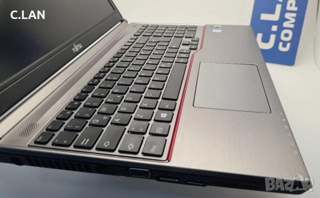 Fujitsu Lifebook E756 i5 6300U/8GB/256SSD/FHD/Подсветка, снимка 7 - Лаптопи за работа - 52730939