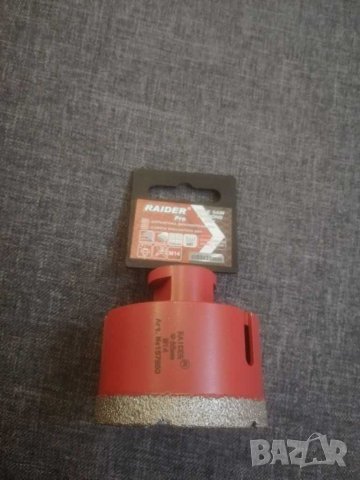 Диамантена боркорона RAIDER - 65×35 мм. , снимка 5 - Диамантени и режещи инструменти - 30634052