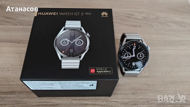 Часовник Huawei Watch GT3 Pro, снимка 2 - Смарт часовници - 52957558