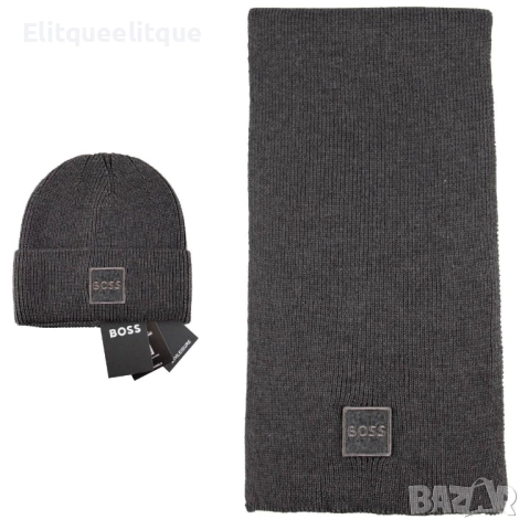 комплект шапка и шал ami celine , снимка 4 - Шапки - 52199859