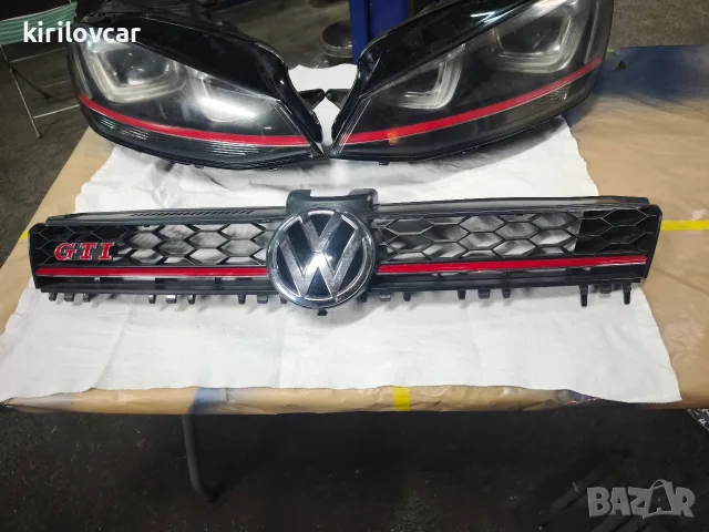 Golf 7 GTI-Фарове и решетка, снимка 4 - Части - 56455804