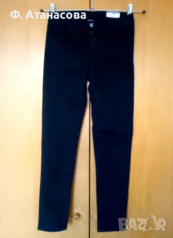 Нови черни дънки LC Waikiki, унисекс за 9-10 години, размер 134-140, с етикет