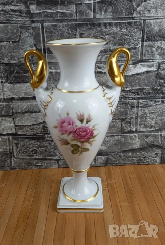 Ваза с дръжки тип лебеди - AK Kaiser