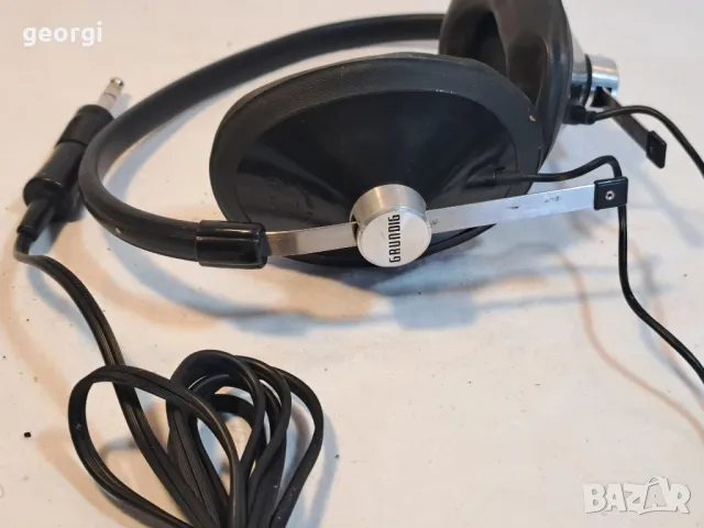 ретро стерео слушалки Grundig 221B     18/1   , снимка 2 - Слушалки и портативни колонки - 49002924