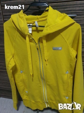 Adidas дамско жълто горнище номер s, снимка 6 - Суичъри - 42047105