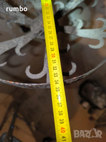 Продавам полилей с 2бр.стенни лампи, снимка 6 - Полилеи - 53375394