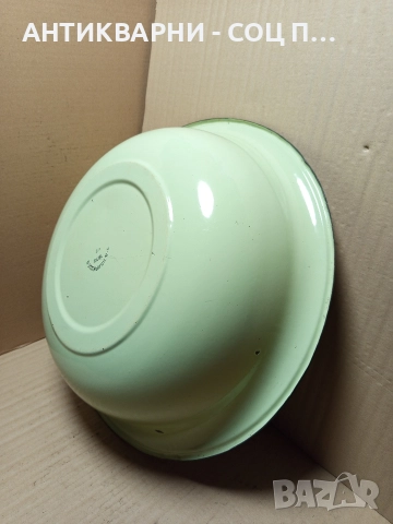 Соц Стар Голям Емайлиран Леген 1979г., снимка 5 - Антикварни и старинни предмети - 52696411