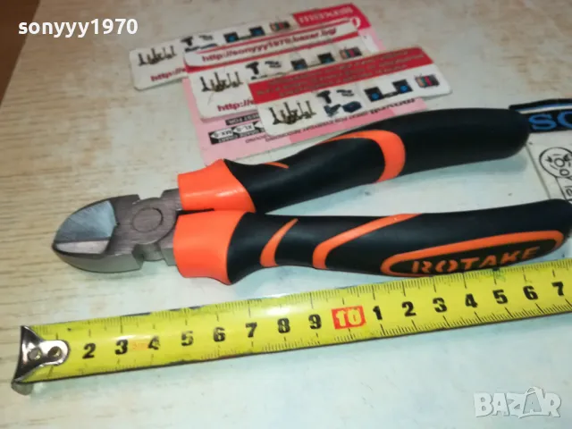 ROTAKE-8 ИНЧА КЛЕЩИ РЕЗАЧКИ 1212241012, снимка 9 - Клещи - 48316637