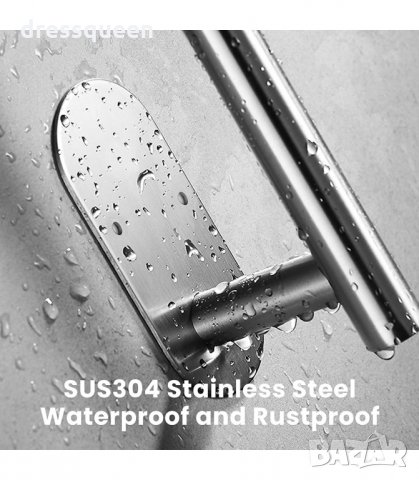 3157 Самозалепваща метална поставка за кухненска хартия, снимка 9 - Аксесоари за кухня - 34237441