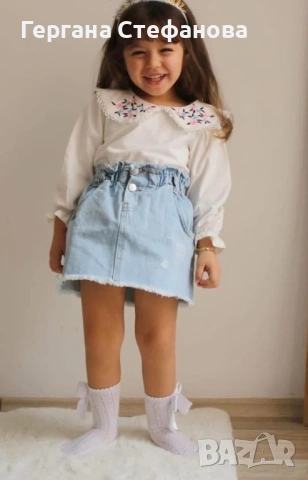 Мадамски сет 2 части Размери -92,98,104,110,116 Цена -€15, снимка 3 - Детски рокли и поли - 53995083