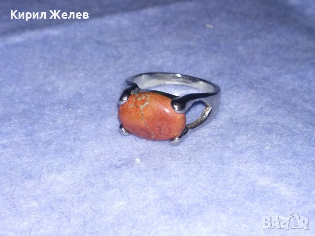 МНОГО КРАСИВ СКЪПОЦЕНЕН ПРЪСТЕН от ХРОМИРАНА БЛАГОРОДНА НЕРЪЖДАЕМА СТОМАНА 36603, снимка 9 - Пръстени - 39758573