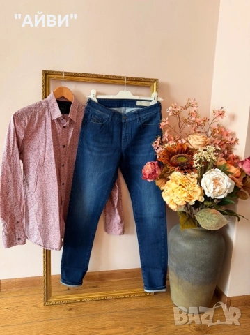 Дамски оригинални дънки и риза DIESEL, снимка 8 - Дънки - 54047042