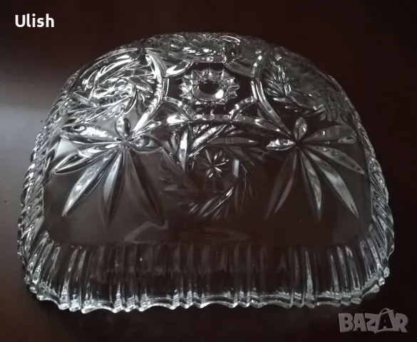 Кристална купа фруктиера, снимка 2 - Аксесоари за кухня - 48156538
