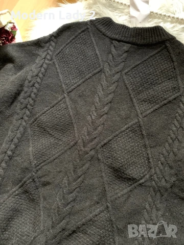 Нов черен пуловер, снимка 4 - Блузи с дълъг ръкав и пуловери - 50897811
