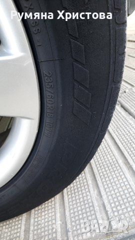 Употребявани летни автомобилни гуми 235/60/R18, снимка 3 - Гуми и джанти - 42920667