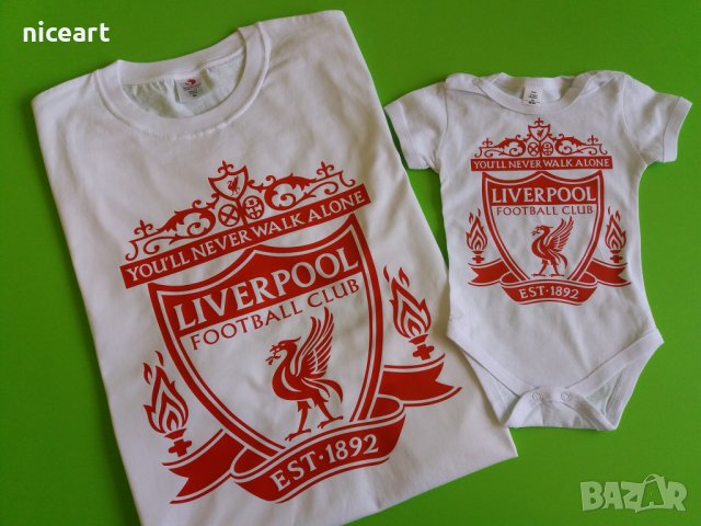 Бебешко боди Ливърпул, снимка 2 - Комплекти за бебе - 31123172