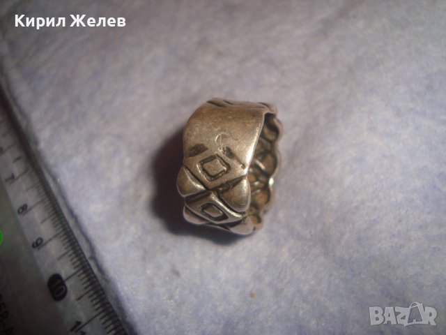 ОРНАМЕНТИРАН СРЕБЪРЕН МОДЕН АРТ ПРЪСТЕН SEZGIN СРЕБРО 925 МАРКОВ СЕЗГИН 32593, снимка 11 - Пръстени - 38381594