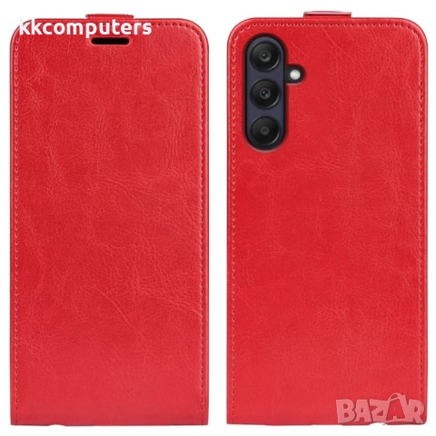 Samsung Galaxy A26 5G Flip3 Кожен Калъф и Скрийн Протектор, снимка 2 - Калъфи, кейсове - 51484979