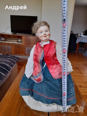 Стара кукла за Самовар #4, снимка 4 - Антикварни и старинни предмети - 37238963