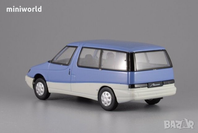 Москвич 2139 ”Арбат” 1987 - мащаб 1:43 на ДеАгостини модела е нов в блистер, снимка 4 - Колекции - 34546944