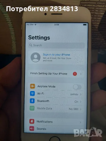 iphone 6s отключен, снимка 6 - Apple iPhone - 56403384