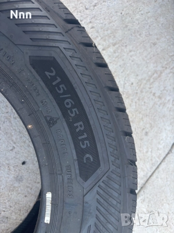 2бр.чисто нови зимни гуми Barum  215 65 R15C , снимка 2 - Гуми и джанти - 52294909