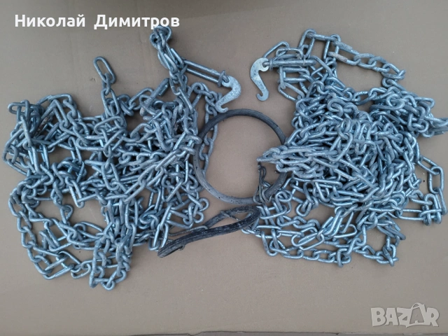 Продавам вериги за сняг за бус, нови, здрави 215/75R17,5