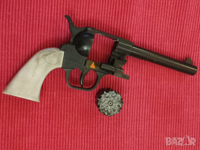 Стара играчка пистолет с капси, Италия. , снимка 13 - Колекции - 44509844