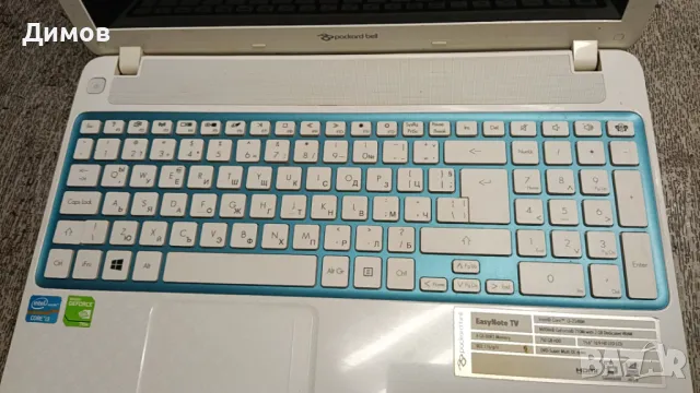 Лаптоп на части PackardBell Easynote TV44HC-3234BG75Mnwb  15.6'', снимка 5 - Части за лаптопи - 48519609