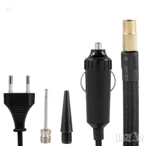 KraftWorld компресор за въздух 12V/220V, универсален за автомобили и дома, снимка 5 - Компресори - 51792936