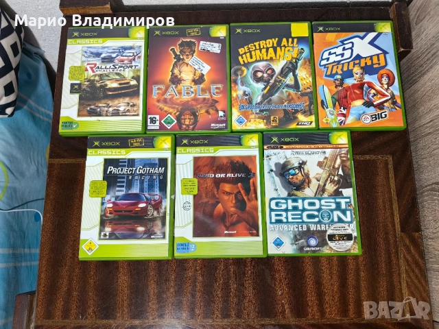 Xbox classic пълен комплект + игри, снимка 9 - Xbox конзоли - 51665563