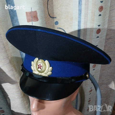 Офицерски фуражки СССР, снимка 3 - Антикварни и старинни предмети - 53178526