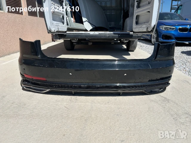 Задна броня за Audi A8 D5 2017-, OE: 4N0807511D, снимка 2 - Части - 50976336