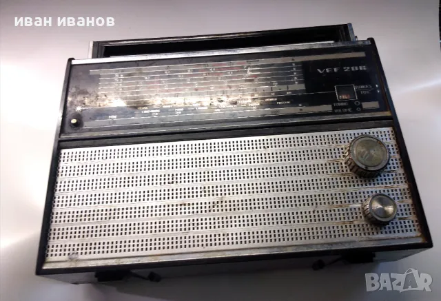 vef206 веф206 работещ, снимка 2 - Радиокасетофони, транзистори - 47908108