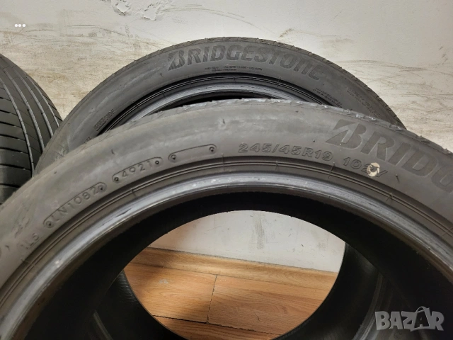 245/45/19 Bridgestone / летни гуми, снимка 7 - Гуми и джанти - 54045561