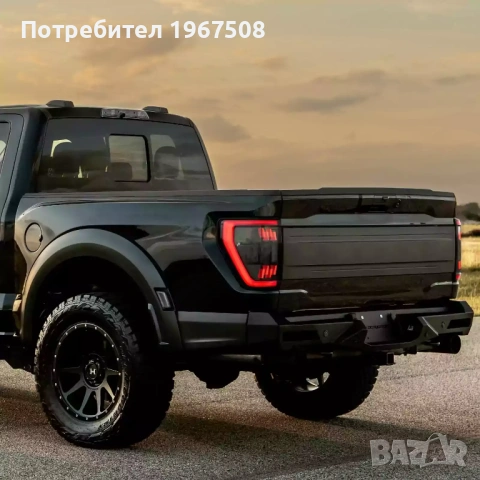 Комплект LED стопове с жълти мигачи за Ford F150 2021 - 2024, снимка 2 - Части - 54201582