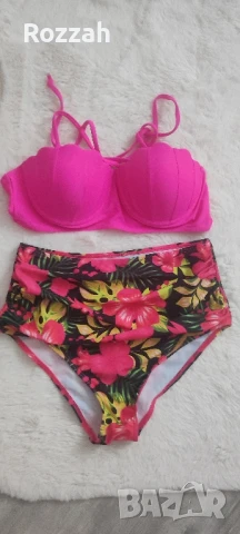 Цветни флорални бански 