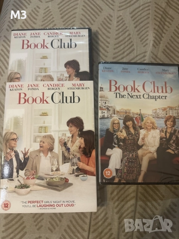 Book Club DVD. Чисто Нови Запечатани! Jane Fonda, Diane Keaton 