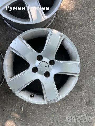 Оригинални джанти за Пежо 16ки, снимка 5 - Гуми и джанти - 50558857