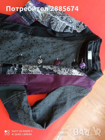 Елеганто манто CACHE&CACHE, снимка 4 - Палта, манта - 32049046