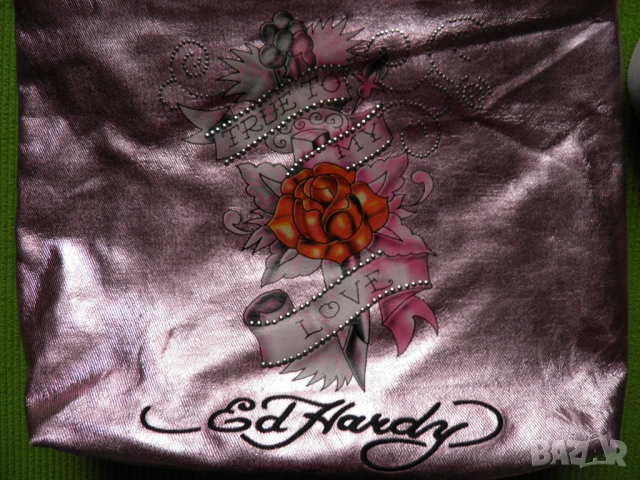 ED HARDY ОРИГИНАЛНА ЧАНТА, снимка 4 - Чанти - 54343155