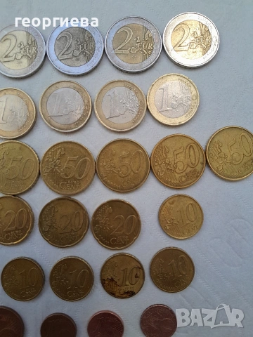 евро монети 2002 Германия, снимка 8 - Нумизматика и бонистика - 54105905