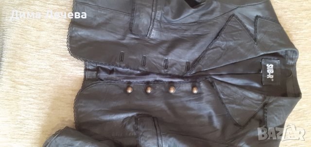 дамско  сако естествена кожа , снимка 4 - Сака - 42673493