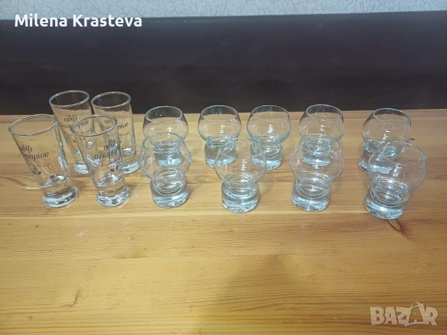 Чаши 9+4 броя за 3 евро