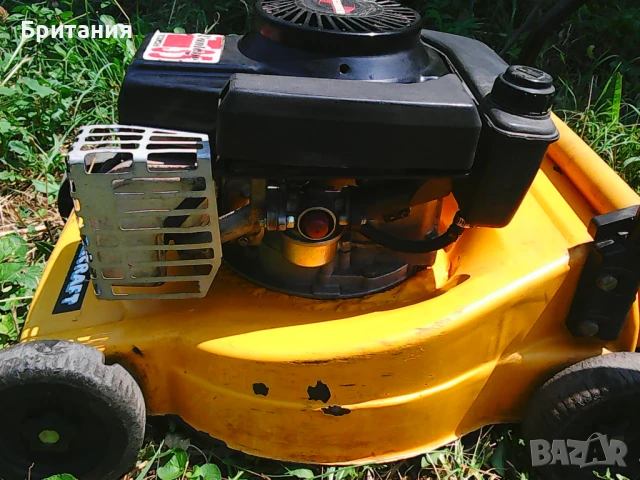 Бензинова косачка за трева с кошница., снимка 9 - Градинска техника - 51081511