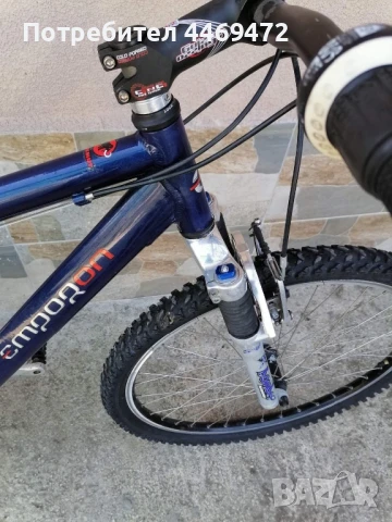 Алуминиев велосипед,26 цола син, снимка 5 - Велосипеди - 50729321