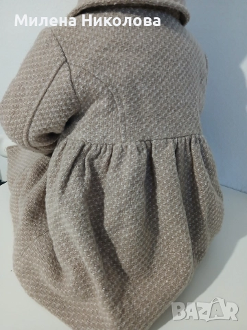 Палтенце за момиче р.80, снимка 3 - Бебешки якета и елеци - 52672819