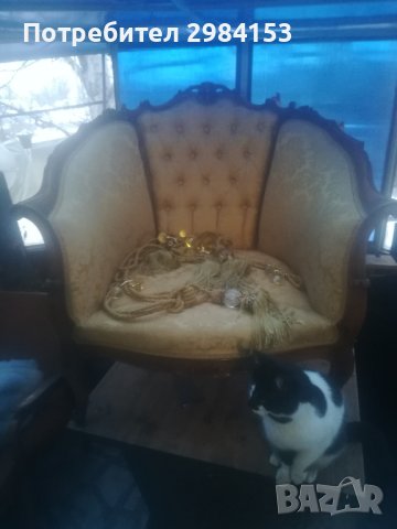 Кресла бароков стил, снимка 1 - Дивани и мека мебел - 41593508