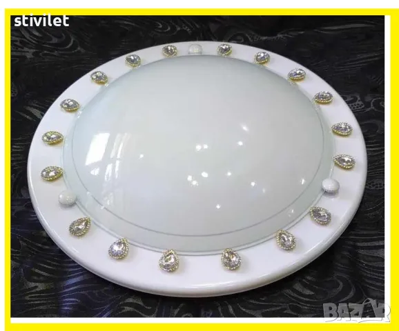 ПЛАФОН  КАПКА - НОВО- 3D ЕФЕКТ., снимка 2 - Лампи за таван - 47360281