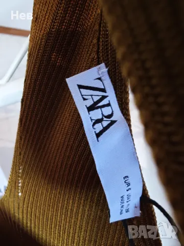 Рокля с един ръкав zara